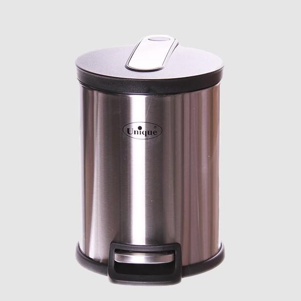 سطل آشغال 5 لیتر استیل یونیک مدل unique 4310